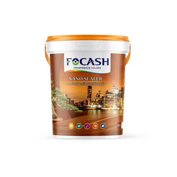 Sơn lót kháng kiềm nội thất cao cấp Focash - Focash Paint